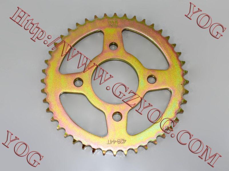 Yog Motorcycle Parts Motorcycle Rear Sprocket YAMAHA Crypton T110