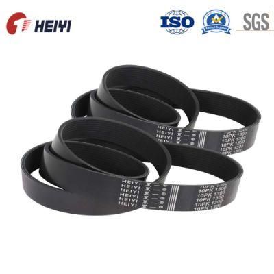 6pk/ 8pk/ 10pk Rubber Multi V-Ribbed Fan Belts/Drive Engine V Belt for Car /Heavey Truck /Excavator