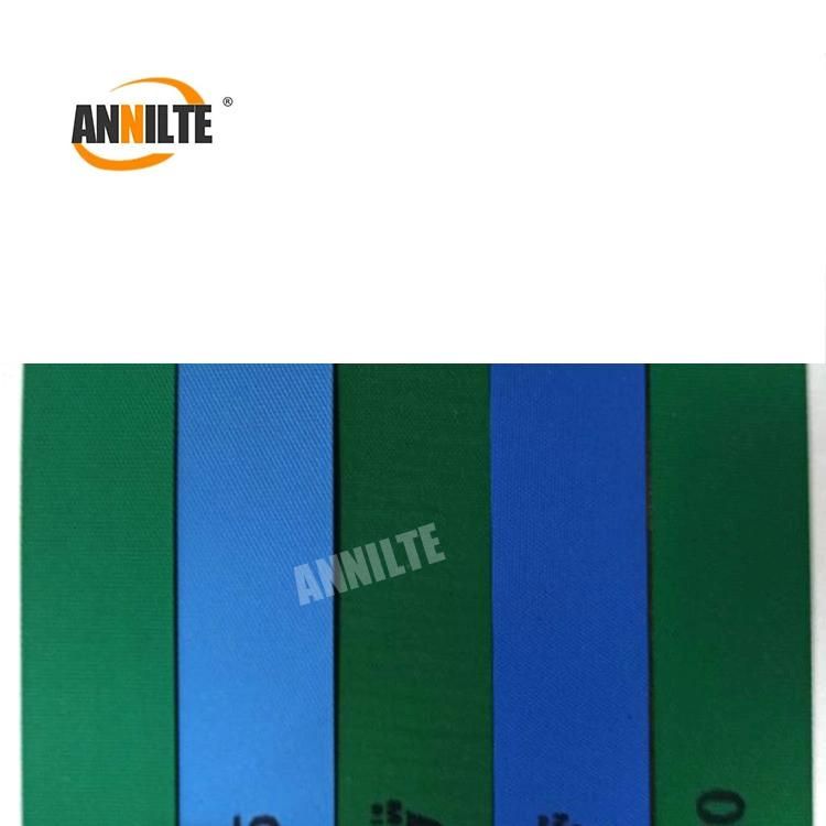 Annilte Factory 2.0mm Green and Yellow Textile Tangential Drive Belt