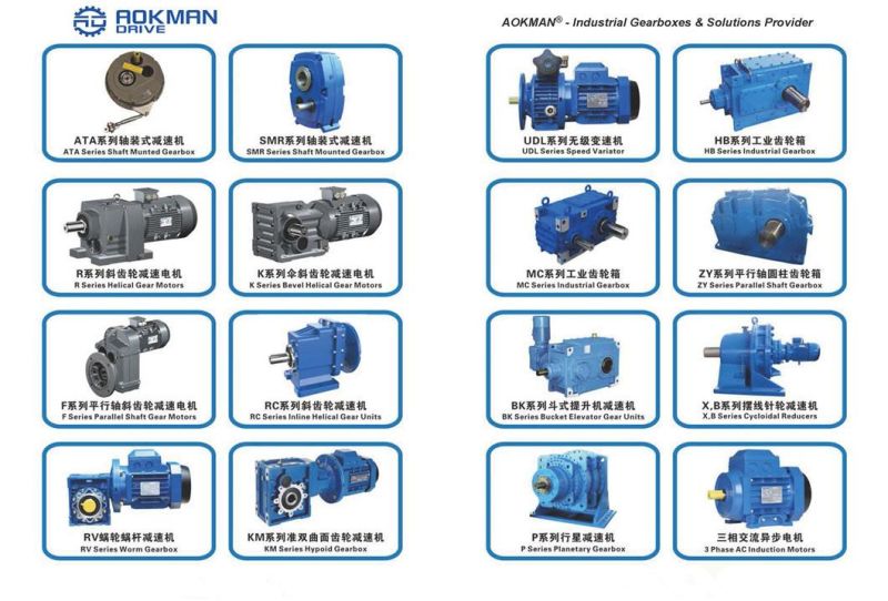 H Series Parallel Shaft Gear Speed Gearbox for Building Gear Reducer Best Quality Gearbox