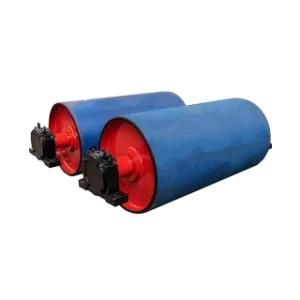 Heavy Duty Conveyor China Rubber Surface Drum Conveyor Pulley