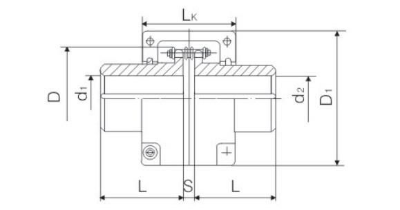 Gl Chain Shaft Coupling Flexible Coupling