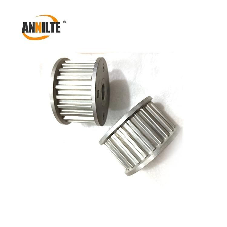 Annilte Cast Iron Stainless Steel Aluminum Timing Belt Pulley Mxl XL L H Xh T2.5 T5 T10 At5 At10 3m 5m 8m