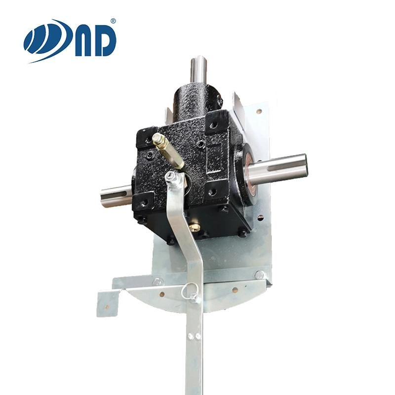 High Quality Transmission Grass Cutter ND Gearbox Manufacturers Bevel Gear with ISO9001