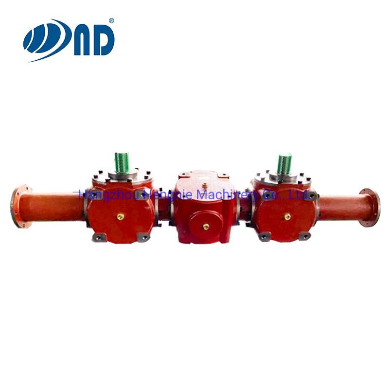 Factory Wholesale Agricultural Conjoined Gearbox Agriculture Gear Box Pto for Organic Fertilizer Spreader