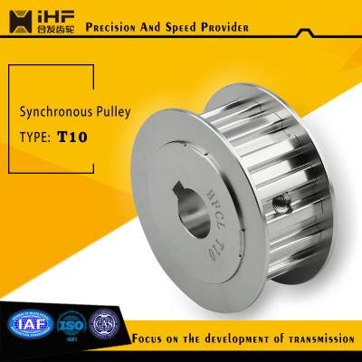 Timing Pulley Aluminum Stainless Steel Synchronous Transmission Pulleys for Belt Width 6.4mm