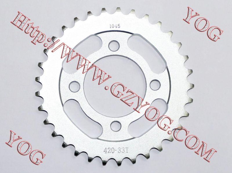 Motorcycle Parts Rear Sprocket Suzuki Ax100 Bm150 Tvs Star