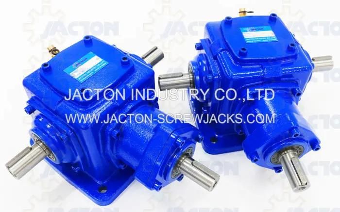 Jt19 Spiral Bevel Gearbox with Various Input Output Shaft Arrangements