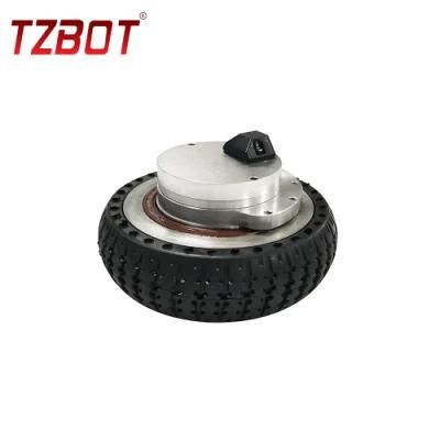 Agv Motor Wheel Drive Wheel Assembly 190W 24V Built-in Motor Controller Wheel for Agv with 1.67m/S Line Speed 24V Rated Voltage (TZDL-190-Y)