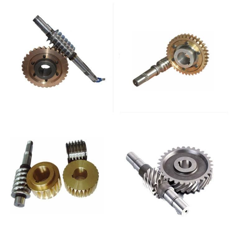 Worm Shaft Brass / Alloy Steel / Ductile Iron Worm Gear