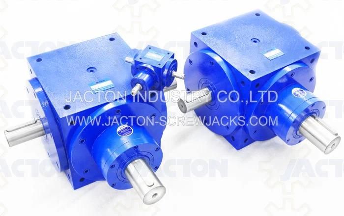 Miter Gear Box Are Available in Standard Models with a Wide Range of Variations in Terms of Size, Shaft Arrangement, Speed Ratio, and Material.