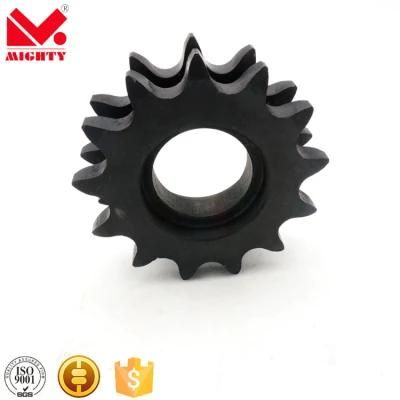 Factory Direct Sale Blacken Treatment Harden Tooth C45 Steel Large Simplex/Duplex Roller Chain Sprocket