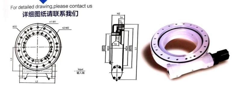 Hydraulic Slewing Drive Used for Solar Tracker