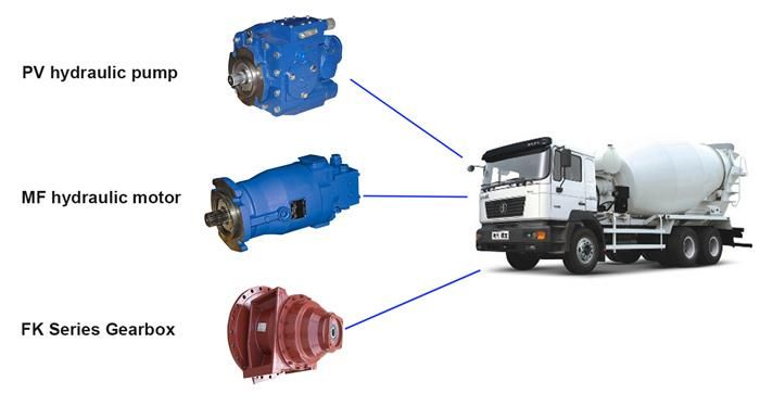 Fk230b Planetary Gearbox Used for Mixer Truck