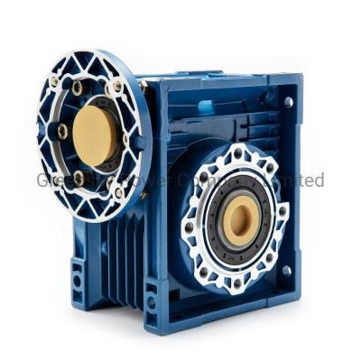 China Made Nmrv040 Silver/Blue Ratio 5~100 Worm Gearbox