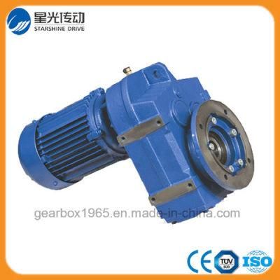 F Series Helical Parallel Gear Box for Stirring Machinery