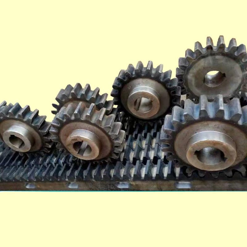 Transmission Motorcycle Parts Mining Machinery Roller Chains CNC Machine Steel Material Stock Sprocket Chain Wheel