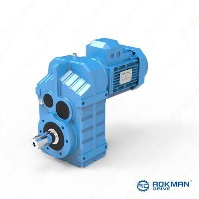 F Series Parallel Shaft Helical Gear Box Motor Gearbox Reducer