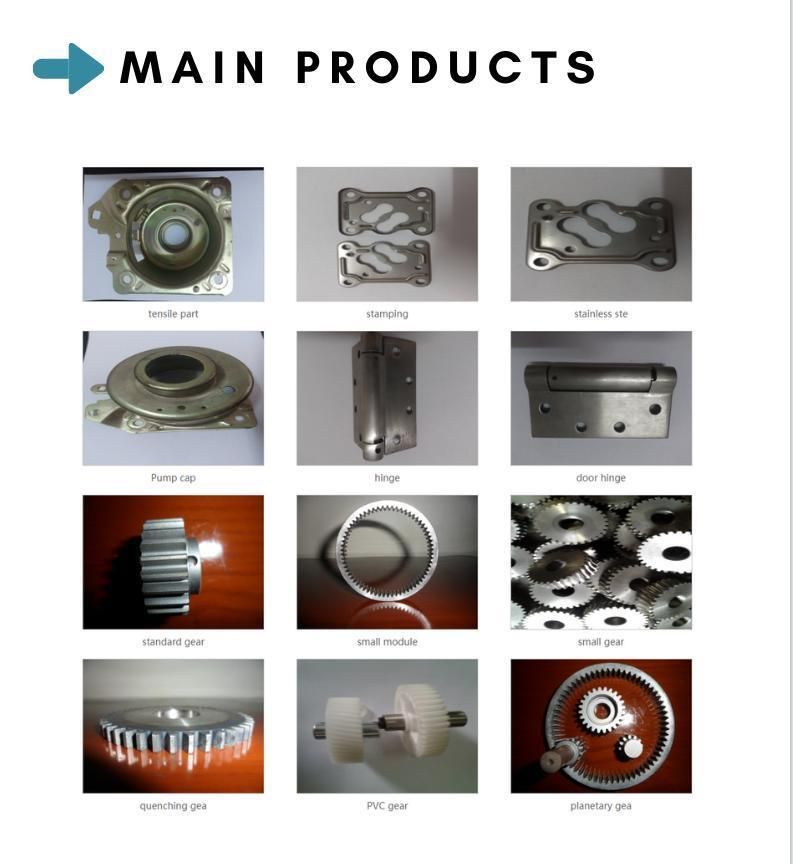 Custom Steel Differential Bevel Helical Gear for Transmission Parts