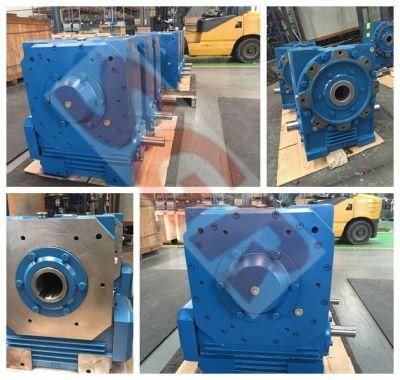 Chinese Factory of Cone Worm Series Worm Reduction Gearbox