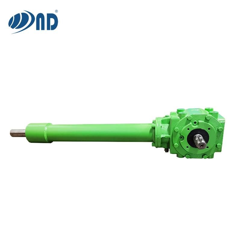 High Quality Extension Tube Gear Boxes Rotary Tiller Fertilizer Spreader Worm Gearbox ND Gearboxes with ISO9001