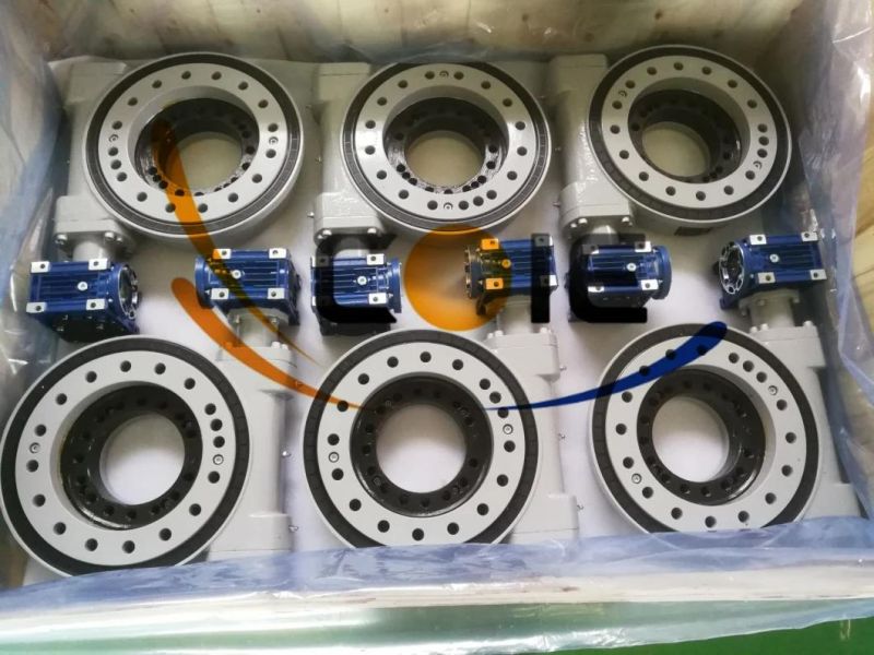 PV Solar Panels Slewing Bearing Gearbox Power Generation Motor