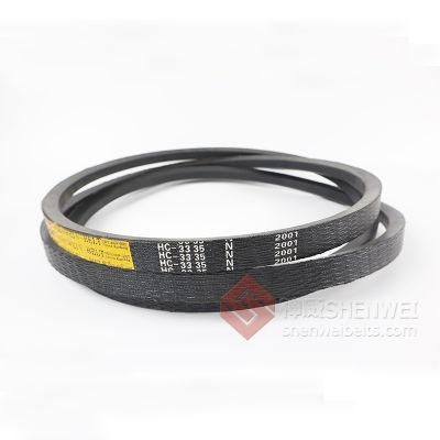 Wrapped Rubber V Belts for Combine Harvester Machines Power Transmission