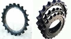 Excavator Sprockets for Mitsubishi, Samsung, Volvo, Cater, Komatsu