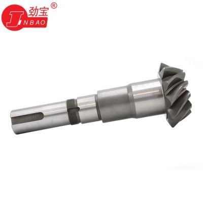 Customized Gear Shaft Module 9 and 11 Teeth for Reducer/Oil Drilling Rig/ Construction Machinery/ Truck/ Fan Machine