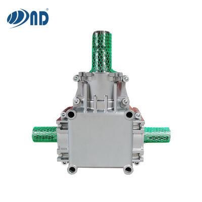 ND Agricultural Aluminum Gearbox for Agriculture Conical Salt Spreader Pto Gear Box