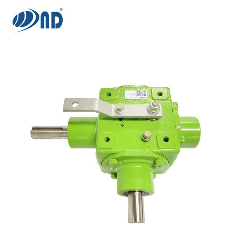 China Factory Agricultural Part Speed Changing Change Torque Change Drive Torque Reducer ND