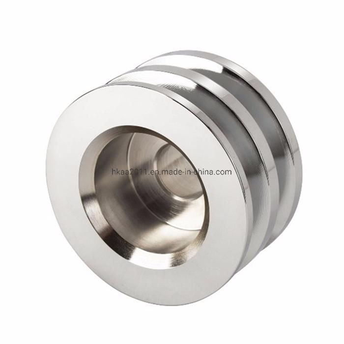 CNC Machining Double Belt Chrome Groove Power Steering Pulley