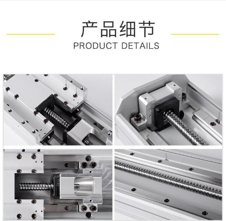 Cheap High Precise CNC Robotic Arm Timing Belt Driven Electric Linear Slider Actuator Stage Motion