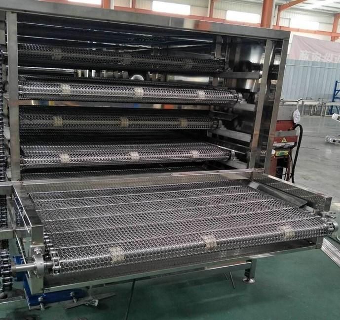 Hot Sale Stainless Steel Balanced Weave Conveyor Belt with Chain