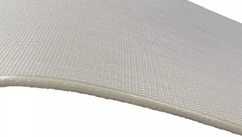 Gravity Pneumatic Fluidizing Convey Solid Woven Airslide Fabric