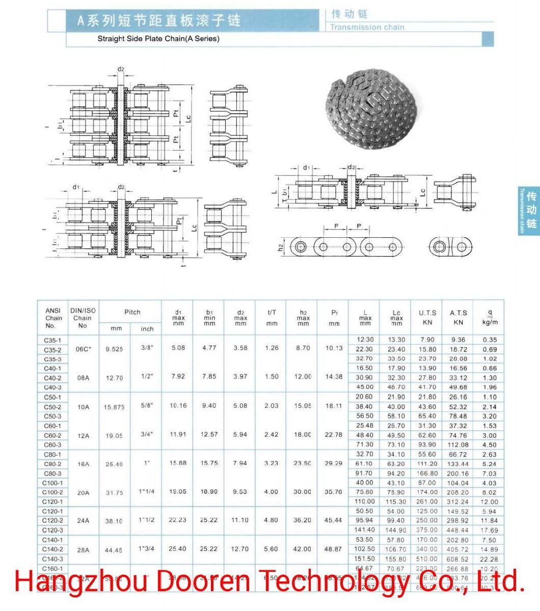 (A & B Series) Short Pitch Precision Standard Roller Chain