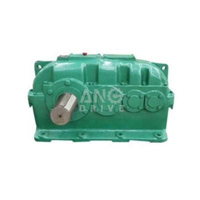 Crane Conic Speed Reduction Reducer Prices Steel Plate Welded Hard Tooth Cylindrical Transmission Gearbox