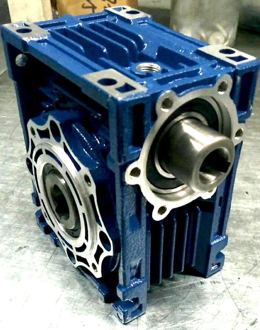 RV110 Ratia 50: 1 Aluminum Housing Worm Reducer Speed Gearbox