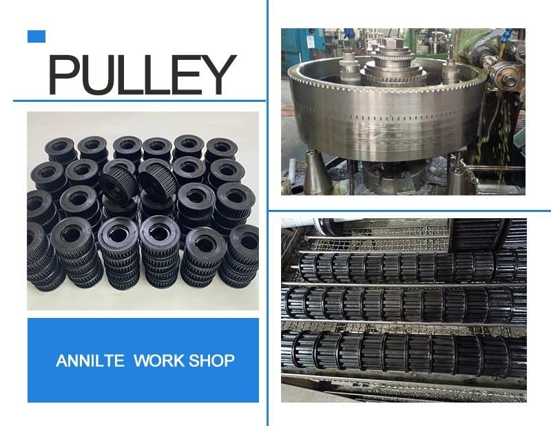 Annilte At10 Aluminum Synchronous Power Transmission Pulleys Timing Belts and Pulleys for Synchronous Drive Parts