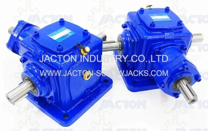 Jt19 Spiral Bevel Gearbox with Various Input Output Shaft Arrangements