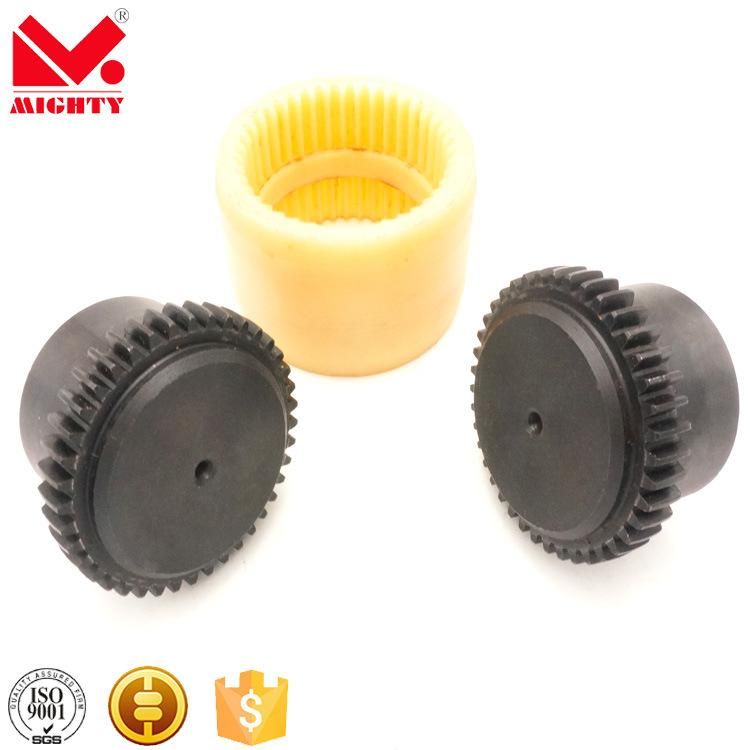 Chinese Top Quality Flexible Mechanical Nylon Sleeve Gear Coupling