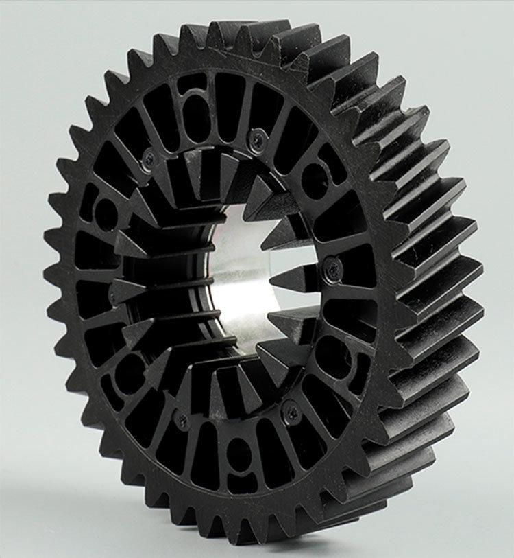 Cylindrical Starter Reduction Transmission Precision Injection Plastic Helical Gear