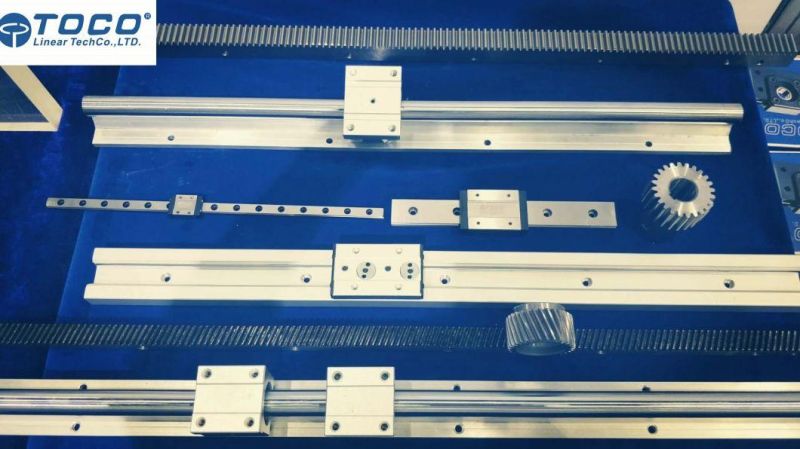 Toco Linear Guide Rail with Block Bearing Carriage