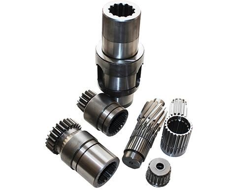 CNC Turning Stainless Steel Machining Gear Shaft