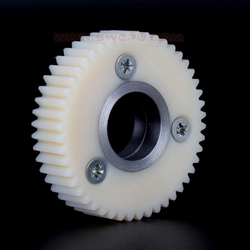 Customized POM Nylon Plastic Compound Spur Gear