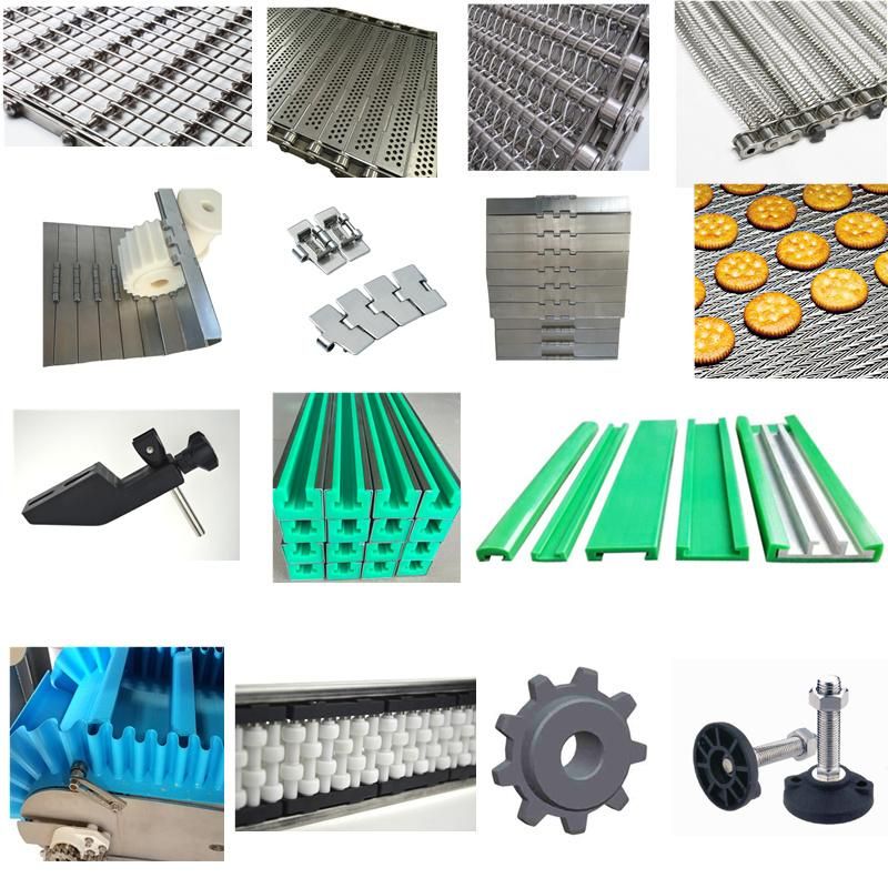 Hot Sale Stainless Steel Balanced Weave Conveyor Belt with Chain