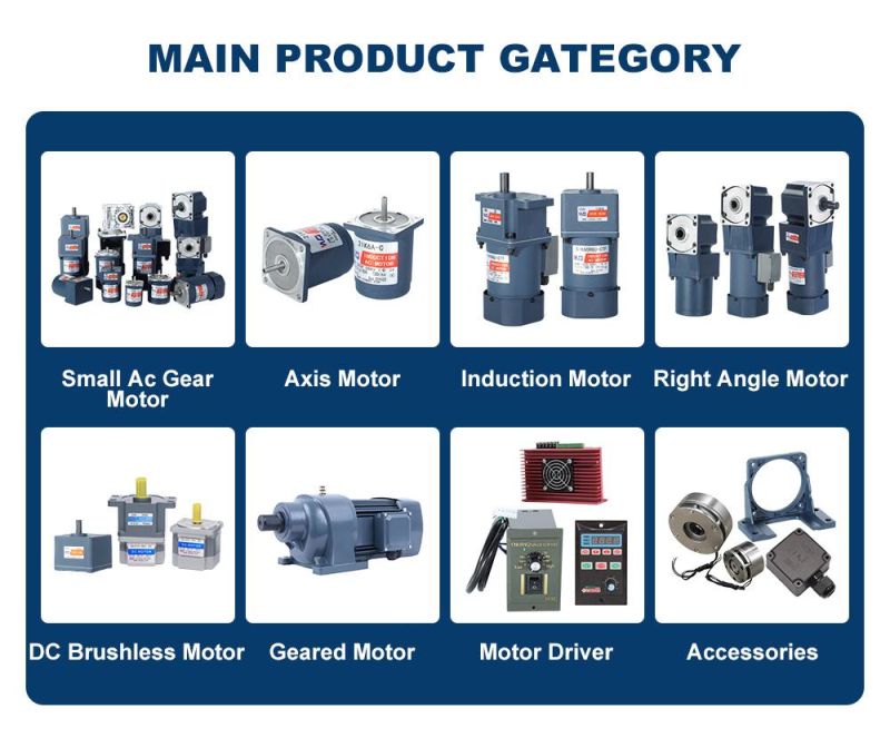 RV Series Worm Gearbox DC Gear Motor for Packaging Industry