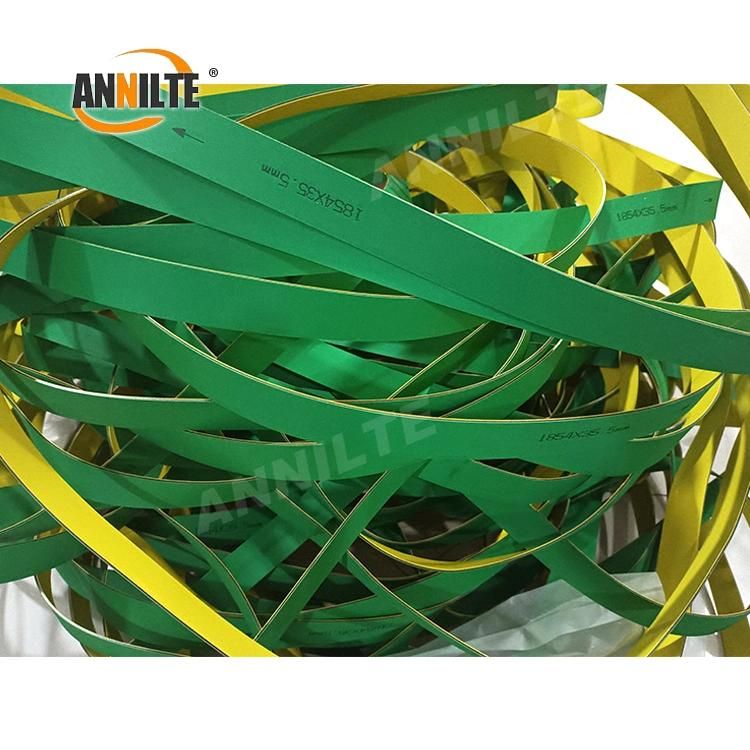 Annilte 4.0mm Flat Paper Printing Power Transmission Belts for Industrial Belting