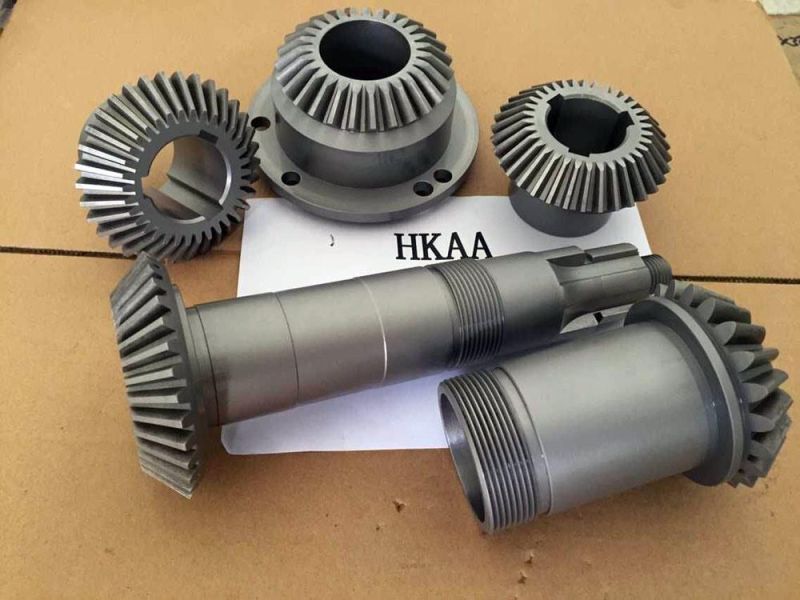 China Precision Customized Machining Hardened Steel Small Differential Gear Set