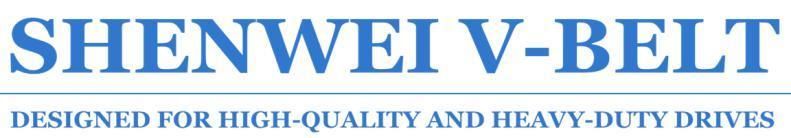 Variable Speed Wrapped V Belts for Heavy-Duty Applications Transmission